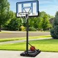 thumbnail image 1 of Best Choice Products Adjustable Regulation-Size Basketball Hoop, Portable Sport System w/ Fillable Base - Blue/White, 1 of 10