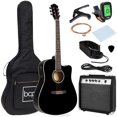 Best Choice Products Beginner Acoustic Electric Guitar Starter Set 41in