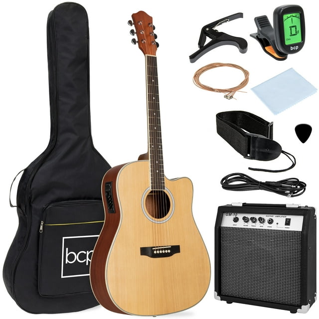 Best Choice Products Beginner Acoustic Electric Guitar Starter Set 41in w/ All … amazon.com wishlist