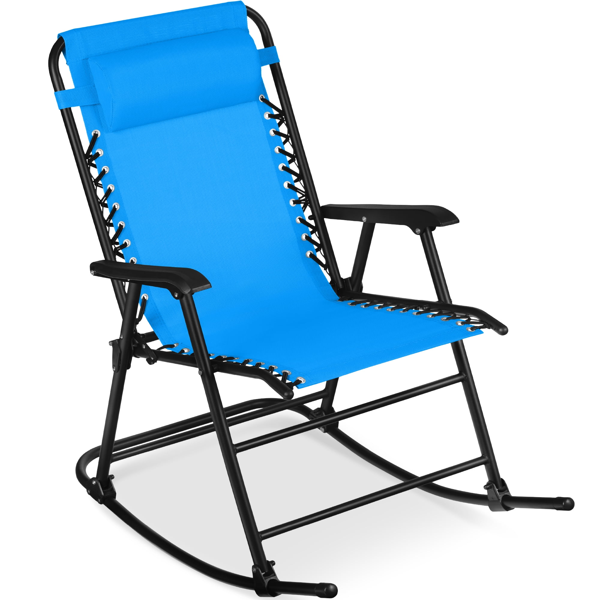 Best Choice Products Folding Outdoor Zero Gravity Rocking Lounge Chair ...