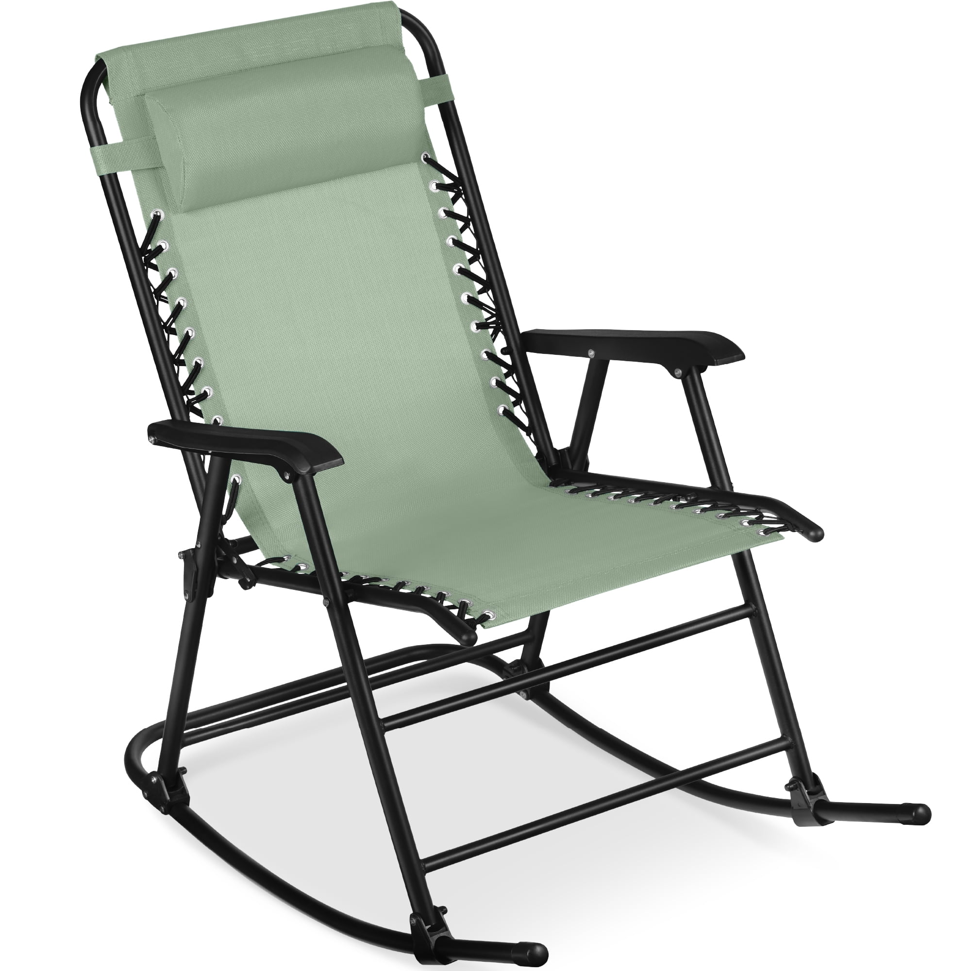 Best Choice Products Folding Outdoor Zero Gravity Rocking Lounge Chair ...
