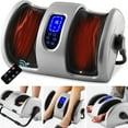 thumbnail image 1 of Best Choice Products Foot Massager Machine, Therapeutic Reflexology Massager w/ High-Intensity Rollers - Silver, 1 of 7