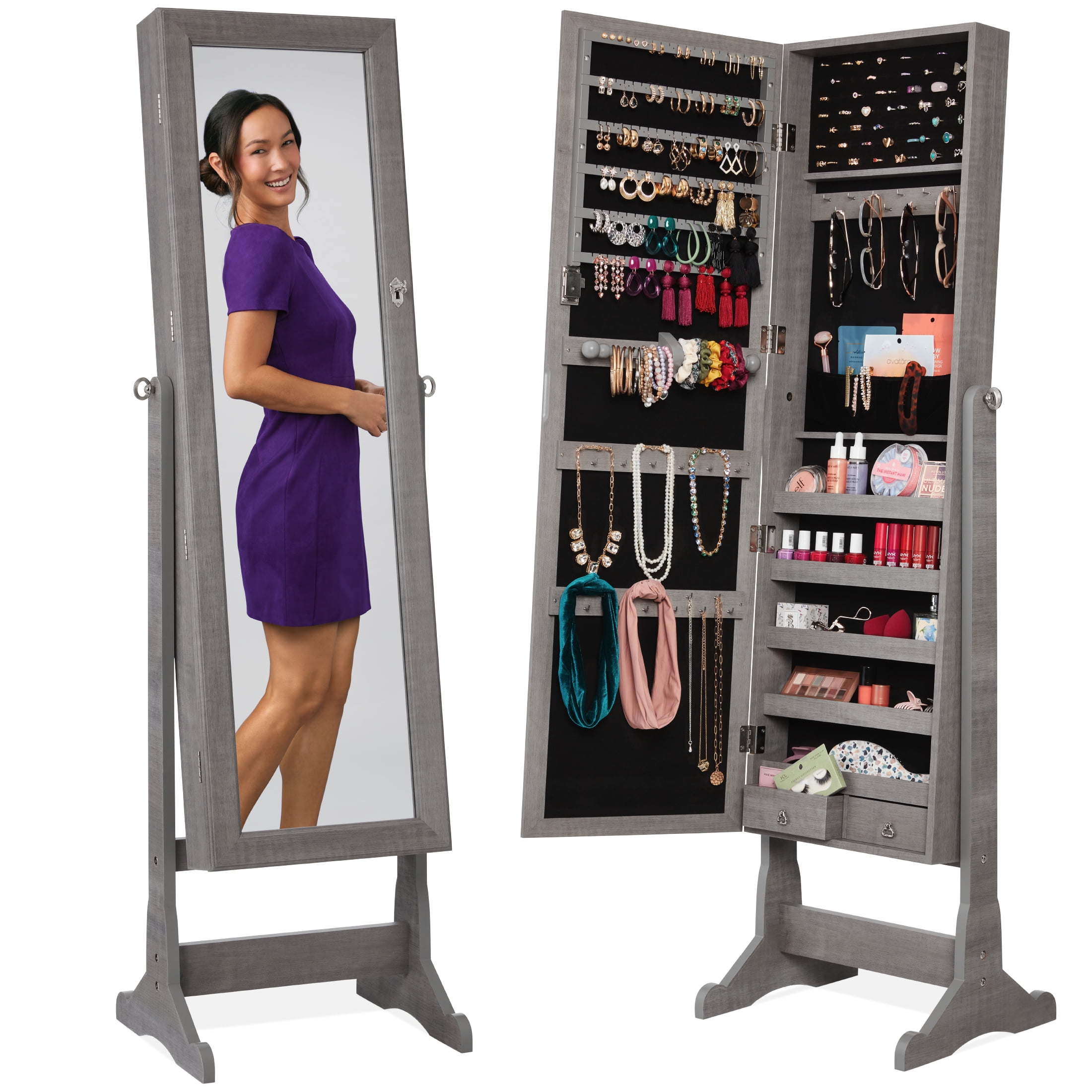Best mirror jewelry armoire deals