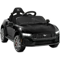 Best Choice Products Kids 12V Electric Ride-On Car Officially Licensed Ford Mustang w/ Remote, LED Lights - Black