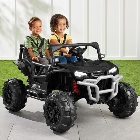 Best Choice Products Kids 24V Electric Ride-On UTV, Officially Licensed Honda Talon w/ Remote, LED Lights - Black