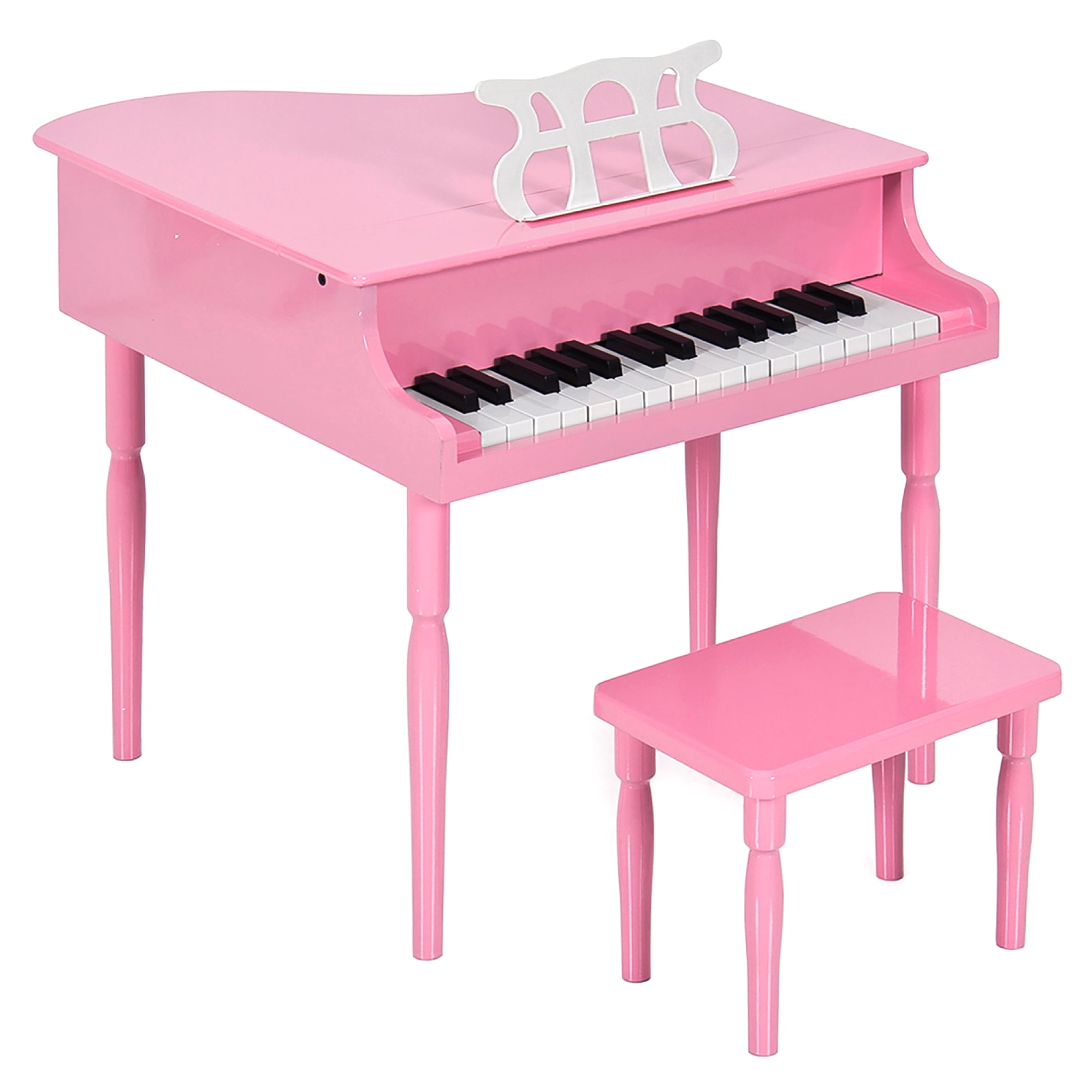 LUOZZY Mini piano de madeira de piano de piano de piano para piano (rosa) :  : Brinquedos e Jogos