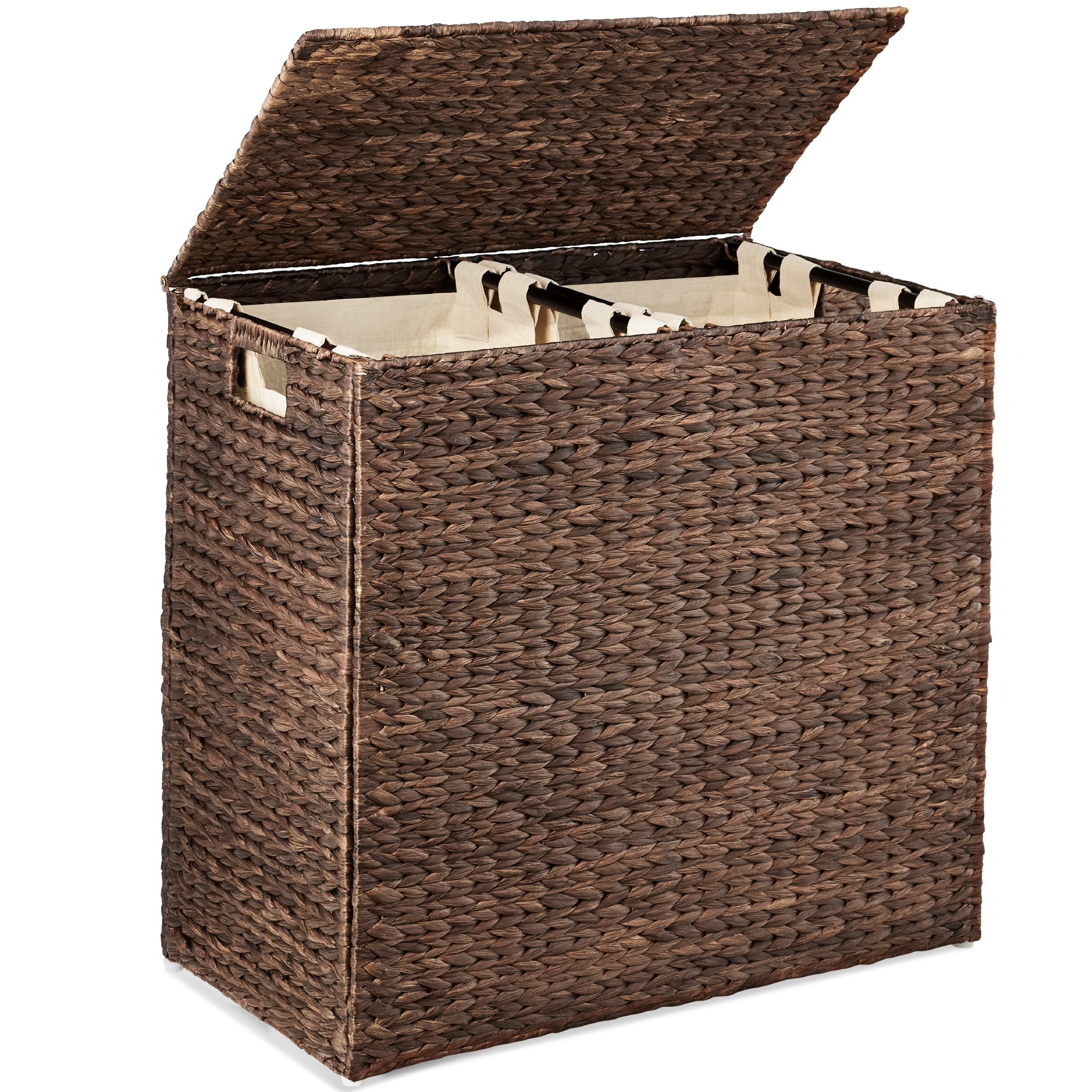 Dual best sale laundry hamper
