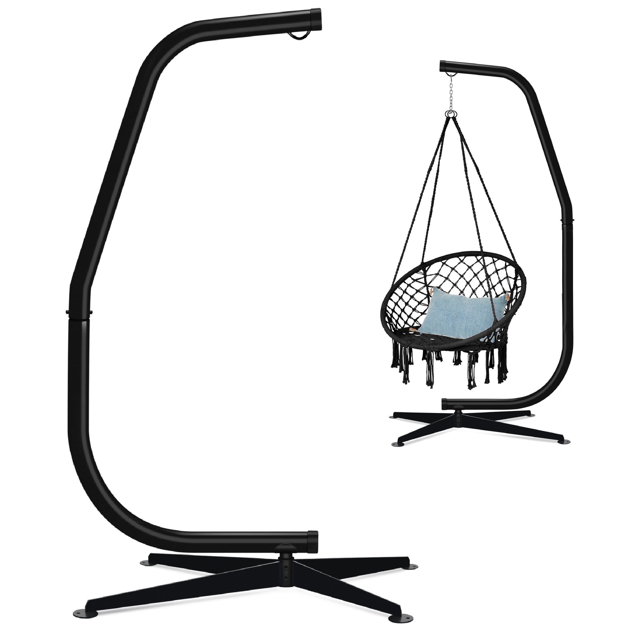 Free Shipping! Metal Hanging Hammock C-Stand for Chair Free Shipping! Metal Hanging Hammock C-Stand for Chair