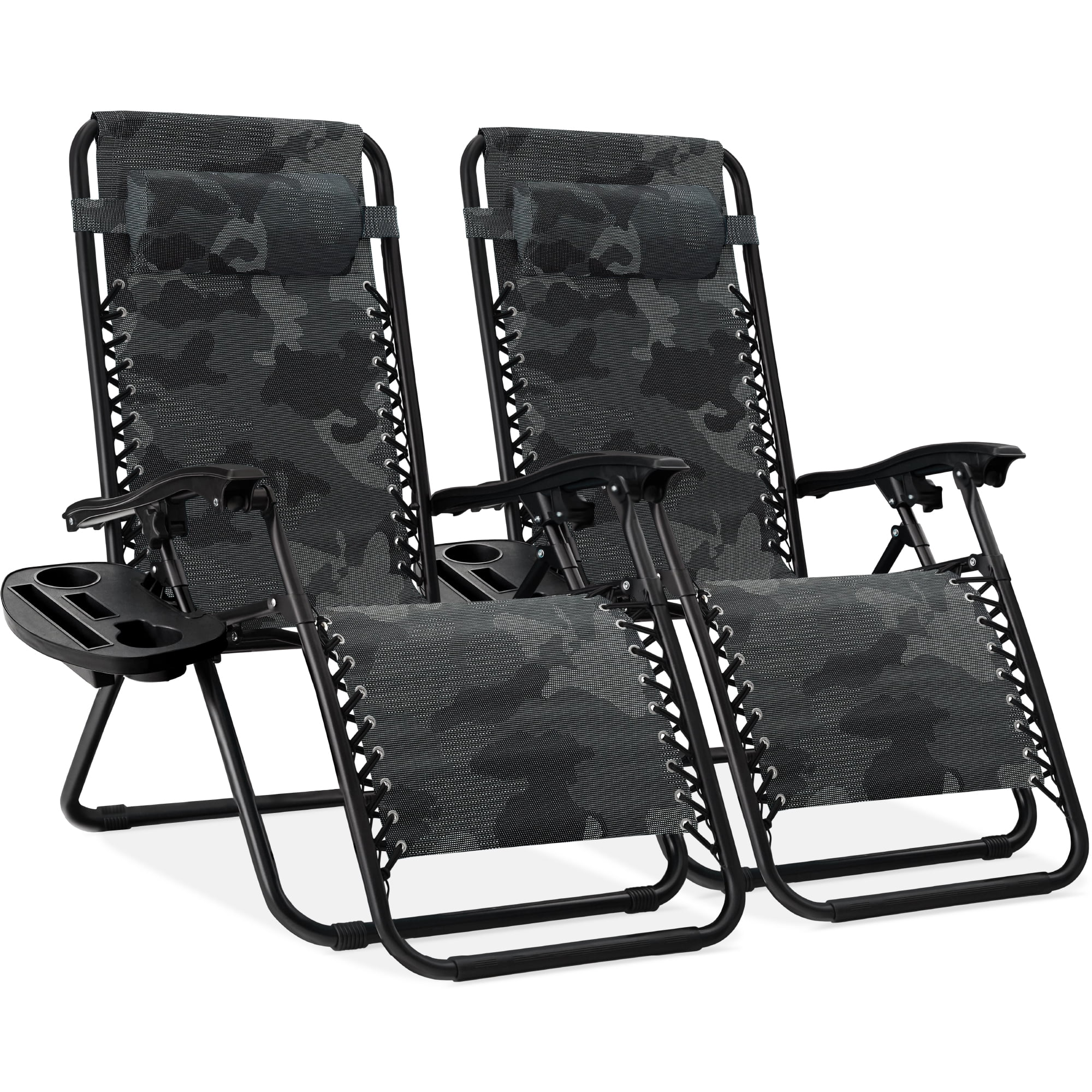 Best Choice Products Set of 2 Zero Gravity Lounge Chair Recliners