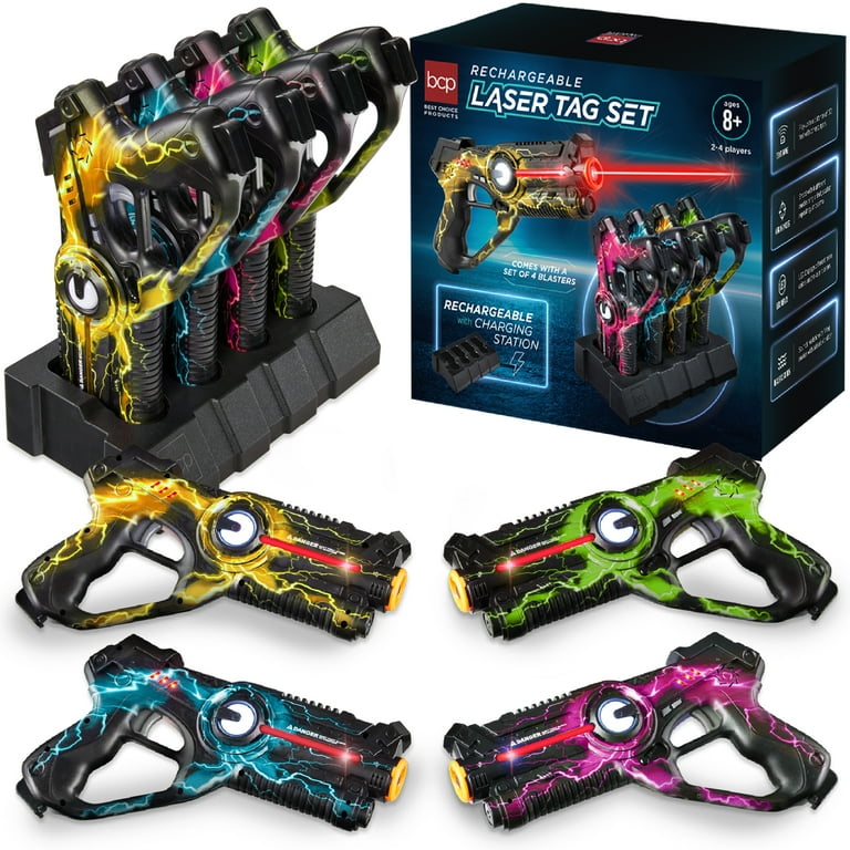4 player laser tag set cheap