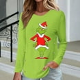 Best Christmas Gift! Gotyou Grinch Sweatshirt Women's Casual Christmas