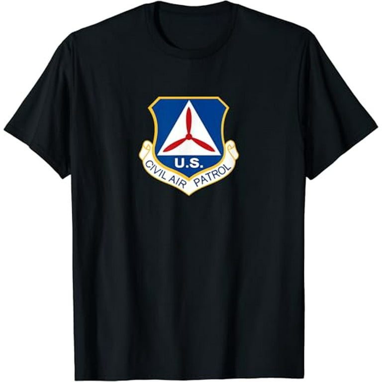 Best Civil Air Patrol Gifts Crest Air Force Auxiliary USAF T Shirt Walmart