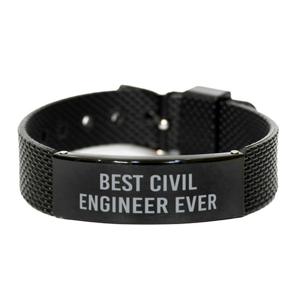 Best Civil Engineer Ever Bracelet Christmas Gift for Him Men Coworker