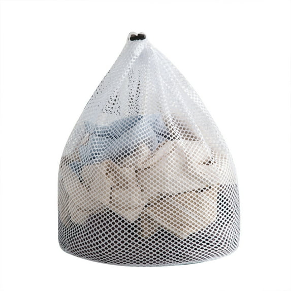 Best Clearance! Pedty Drawstring Laundry Bag Machine Wash Special Washing Bag Mesh Laundry Bag Coarse Hole 40*50, Shower Nozzle, Bathroom Products, 1 × Coarse Mesh Laundry Bag