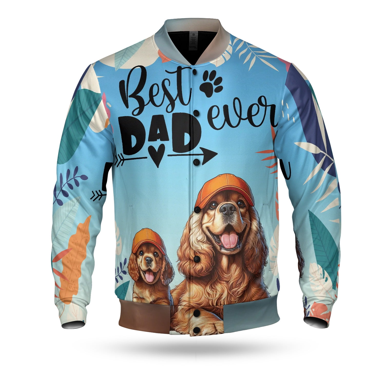 Best Cocker Spaniel Dad Ever Happy Father's Day All Over Print 3D ...