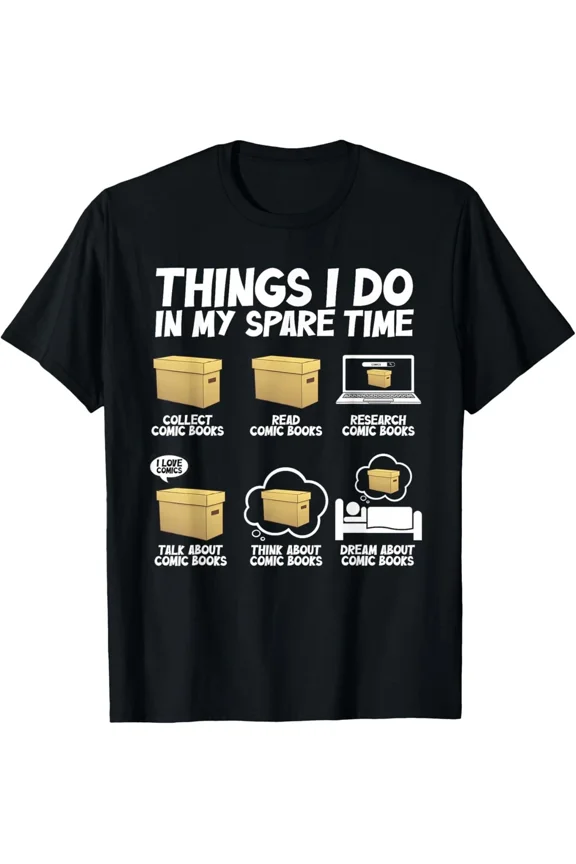 Best Comic Book Design Collector Superhero Graphic Unisex T-Shirt , up to Size 5XL