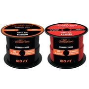 Best Connections 10 Ga Primary Remote Wire 2 Rolls Electrical 200ft. Total