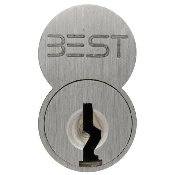 Best Interchangeable Core, Satin Chromium Plated, Keyway Type G 1C6G1626