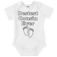 thumbnail image 1 of Best Cousin Ever Aunt Uncle Family Romper Boys or Girls Infant Baby Brisco Brands NB, 1 of 6