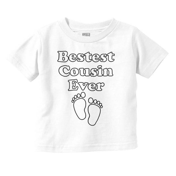 Best Cousin Ever Aunt Uncle Family Toddler Boy Girl T Shirt Infant Toddler Brisco Brands 4T