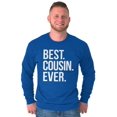 thumbnail image 1 of Best Cousin Ever Family Relatives Long Sleeve TShirt Men Women Brisco Brands M, 1 of 6