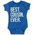 thumbnail image 1 of Best Cousin Ever Family Relatives Romper Boys or Girls Infant Baby Brisco Brands 12M, 1 of 7