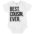 thumbnail image 1 of Best Cousin Ever Family Relatives Romper Boys or Girls Infant Baby Brisco Brands 6M, 1 of 6