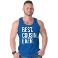 thumbnail image 1 of Best Cousin Ever Family Relatives Tank Top T Shirts Men Women Brisco Brands S, 1 of 6