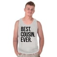 thumbnail image 1 of Best Cousin Ever Family Relatives Tank Top T Shirts Men Women Brisco Brands X, 1 of 6