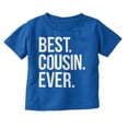 thumbnail image 1 of Best Cousin Ever Family Relatives Toddler Boy Girl T Shirt Infant Toddler Brisco Brands 3T, 1 of 6