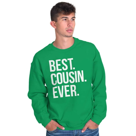 Best Cousin Ever Family Relatives Unisex Plus Fleece Graphic Sweatshirt Brisco Brands 3X