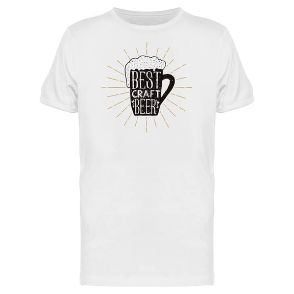 Best Craft Beer T-Shirt Men -Image by Shutterstock, Male 3X-Large