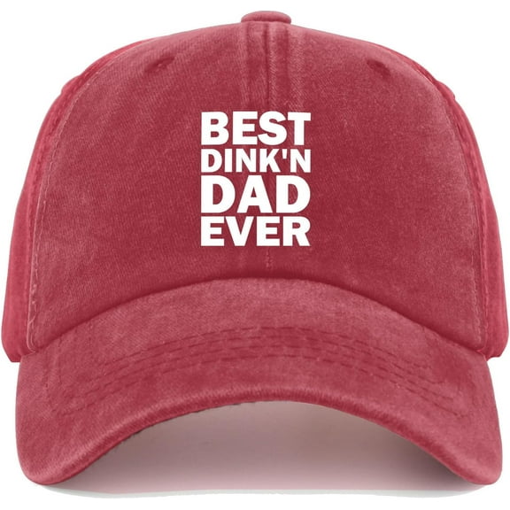 Best DINK'N DAD Ever Cap Men Dad Hat