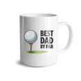 thumbnail image 1 of Best Dad By Par Coffee Mugs 15 OZ Sublimation Mugs,Double-sided Printing Ceramic Cups Ceramic Mugs for Coffee,Tea,Hot Cocoa, 1 of 4