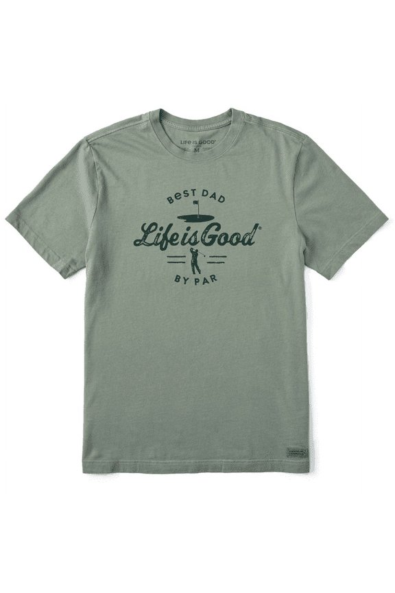 Best Dad By Par Crusher Tee