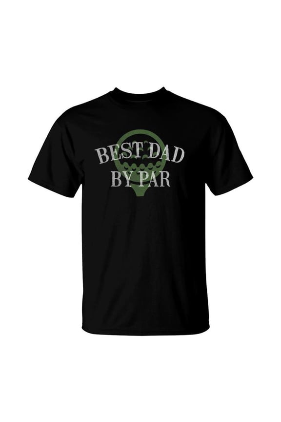 Best Dad By Par Fathers Day Golf Lover Gift Papa Golfer TShirt