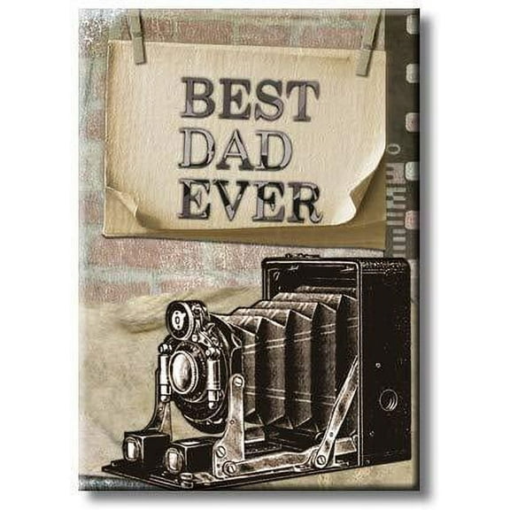 Best Dad Eve Picture on Stretched Canvas, Wall Art Décor, Ready to Hang