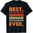 thumbnail image 1 of Best Dad Ever Binary Code Coder Developer Software Father T-Shirt, 1 of 4