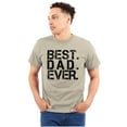 thumbnail image 1 of Best Dad Ever Cool Fathers Day Gift Men's Graphic T Shirt Tees Brisco Brands S, 1 of 6