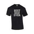 thumbnail image 1 of Best Dad Ever Great Father's Day Husband Grandpa Men's Short Sleeve T-shirt-Black-XXXL, 1 of 4