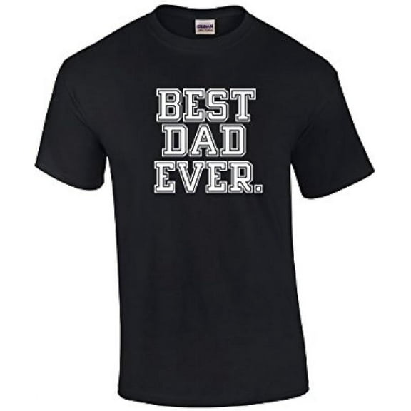 Best Dad Ever Great Father's Day Husband Grandpa Men's Short Sleeve T-shirt-Military-Small