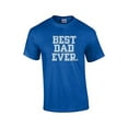 thumbnail image 1 of Best Dad Ever Great Father's Day Husband Grandpa Men's Short Sleeve T-shirt-Royal-Large, 1 of 4