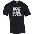 thumbnail image 1 of Best Dad Ever Great Father's Day Husband Grandpa Men's Short Sleeve T-shirt-heathergray-4xl, 1 of 4