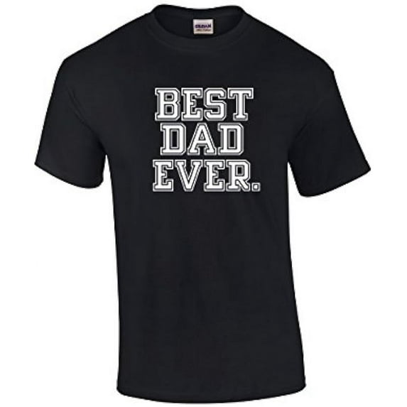 Best Dad Ever Great Father's Day Husband Grandpa Men's Short Sleeve T-shirt-heathergray-6xl