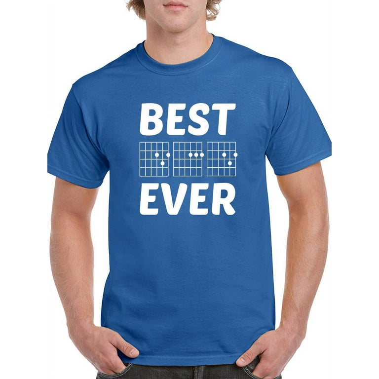 Chord Guitar Best Dad Ever T-Shirts For Men Chord Guitar Best Dad Ever T-Shirts For Men