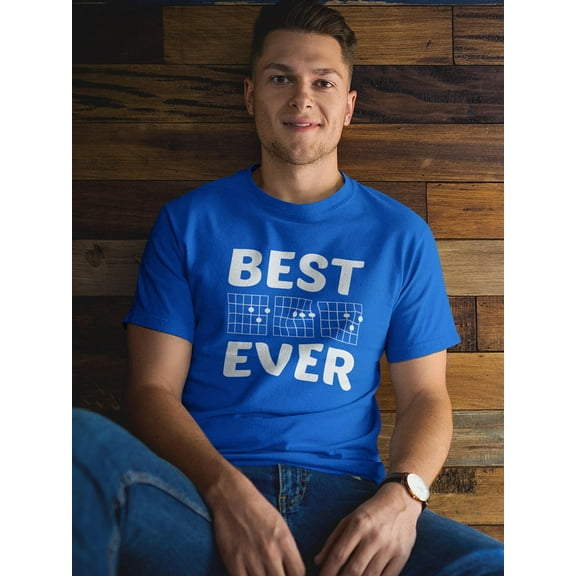 Best Dad Ever, Guitar Chords Men's T-shirt