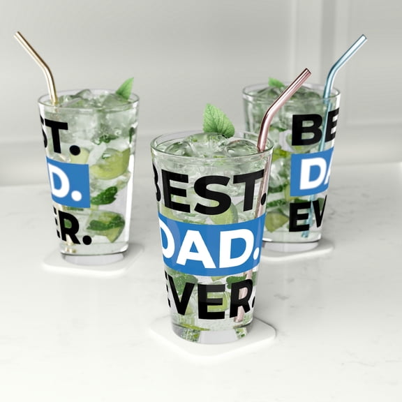 Best Dad Ever Pint Glass, 16oz