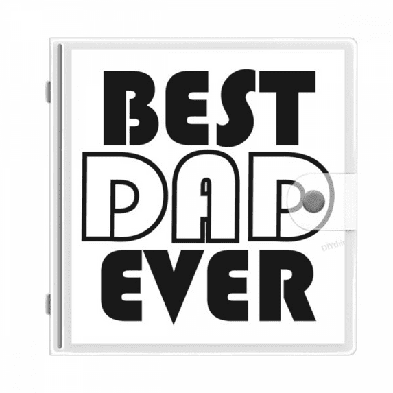 Father's Day Wallet Photo Album, Holds 50 4" x 6" Photos