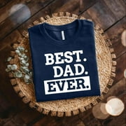 VELTO Best Dad Ever Shirt Set – Dad and Outfit – Father’s Day Set – Daddy and Me Shirts – Best Ever Bodysuit – New Dad, F5983 All Size S-5Xl