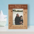 thumbnail image 1 of Best Dad Ever Some People Don't Believe I Heroes But They Haven't Met My Dad Personalized Wooden Frame 4" x 6" Brown (Vertical), 1 of 1